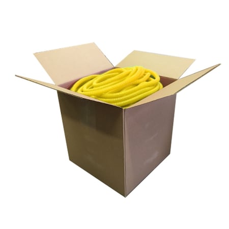 Kable Kontrol Kable Kontrol Convoluted Split Wire Loom Tubing - 1/2" Inside Diameter - 1100' Length - Yellow WL903BSP-YELLOW